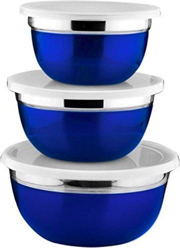 German Serving Bowl Blue Set of 3