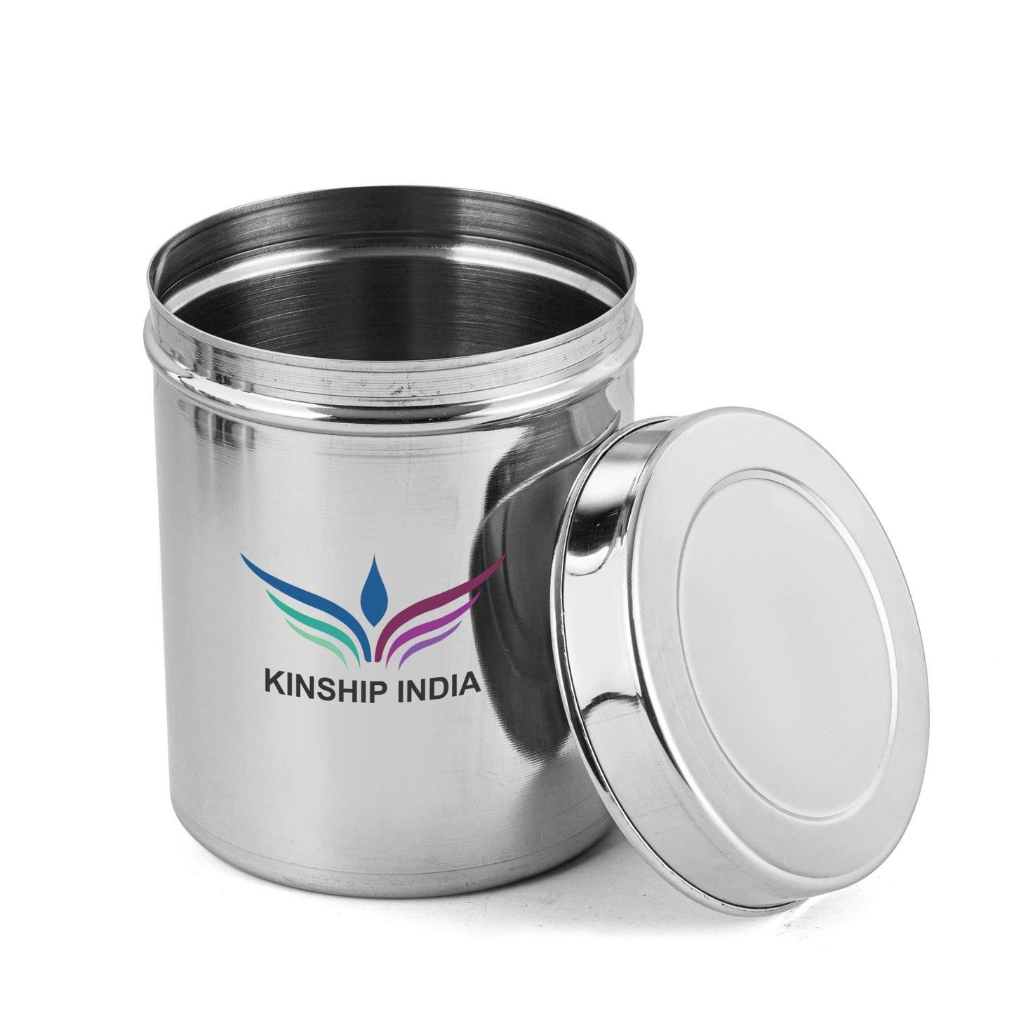 Stainless Steel Canister/Dabba - 3300 ml, 3 Pieces,