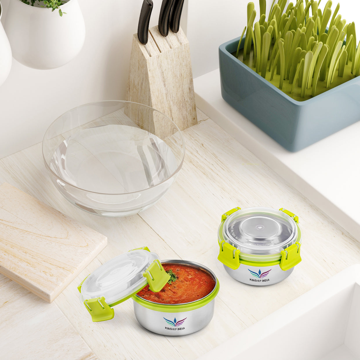 Lock and Lock Lunch Box Set Of 2 300 ml