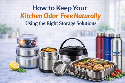 How to Keep Your Kitchen Odor-Free Naturally Using the Right Storage Solutions