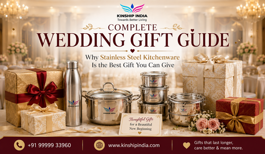 The Complete Wedding Gift Guide: Why Stainless Steel Kitchenware Is the Smartest Gift You Can Give
