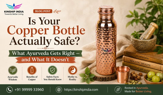 Is Your Copper Bottle Actually Safe? What Ayurveda Gets Right — and What It Doesn't