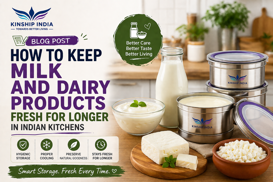 How to Make Milk &amp; Dairy Last Longer in Your Indian Kitchen