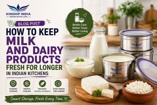 How to Make Milk &amp; Dairy Last Longer in Your Indian Kitchen