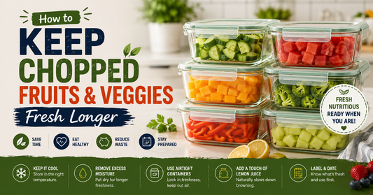How to Keep Chopped Fruits & Veggies Fresh Longer
