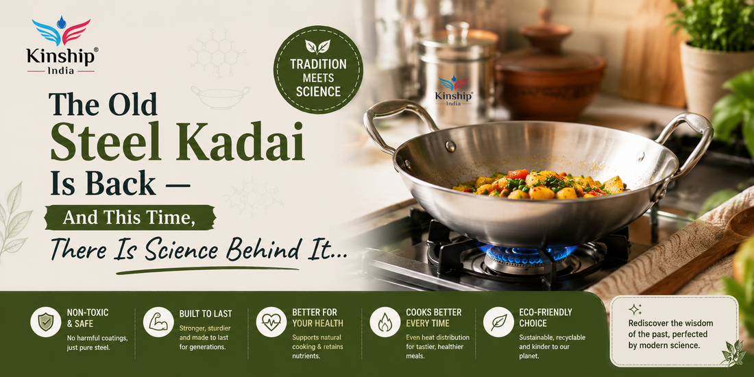 The Old Steel Kadai Is Back — And This Time, There Is Science Behind It