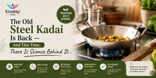 The Old Steel Kadai Is Back — And This Time, There Is Science Behind It