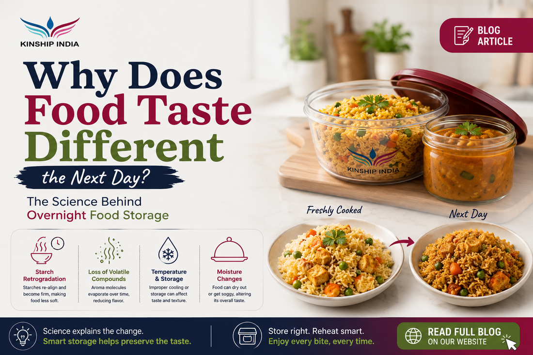 Why Does Food Taste Different the Next Day? The Science Behind Overnight Food Storage