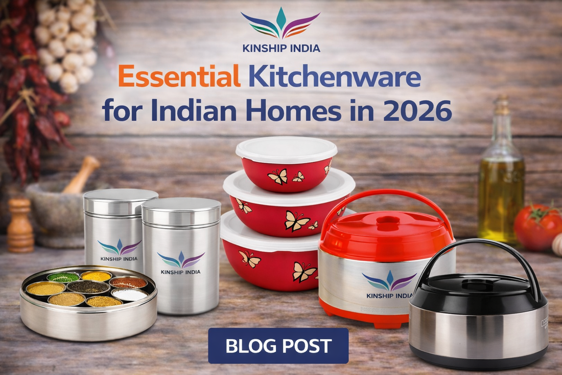 Stainless Steel Kitchenware by Kinship India