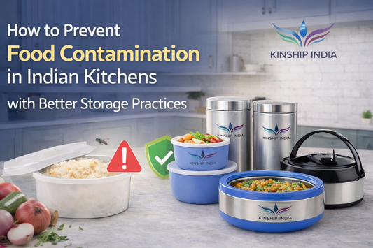How to Prevent Food Contamination in Indian Kitchens with Smart Storage Practices