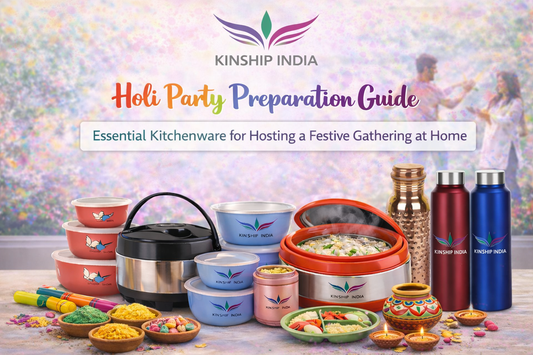 Holi Party Preparation Guide: Essential Kitchenware for Hosting a Festive Gathering at Home
