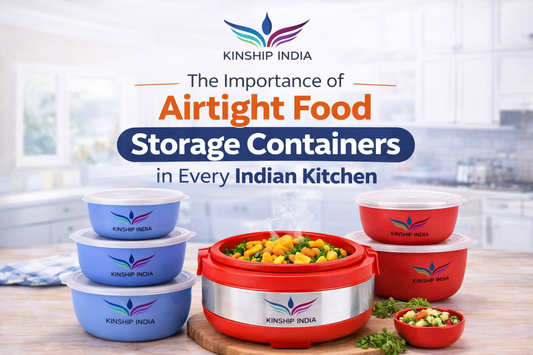 Why Every Indian Kitchen Needs Airtight Food Storage Containers