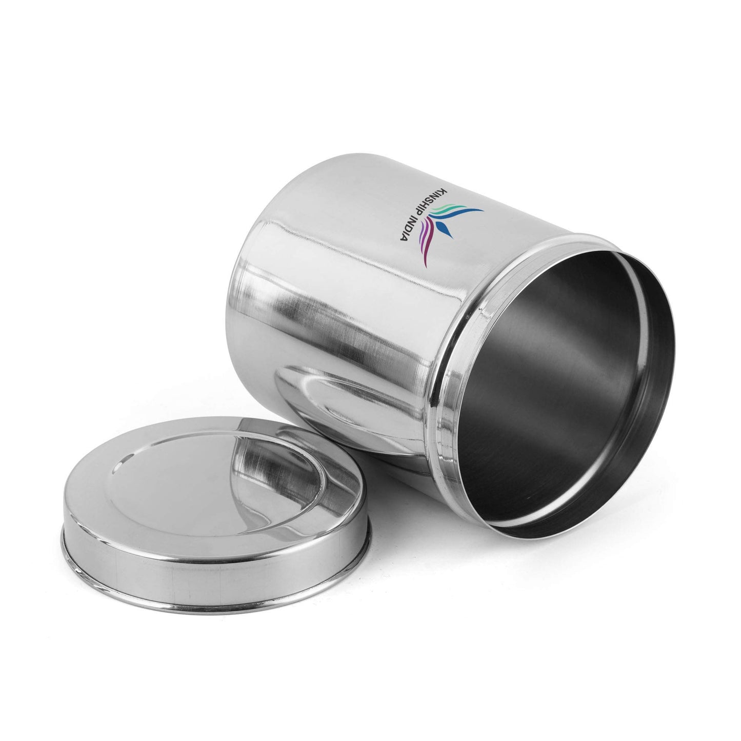 Stainless Steel Canister/Dabba - 3300 ml, 3 Pieces,