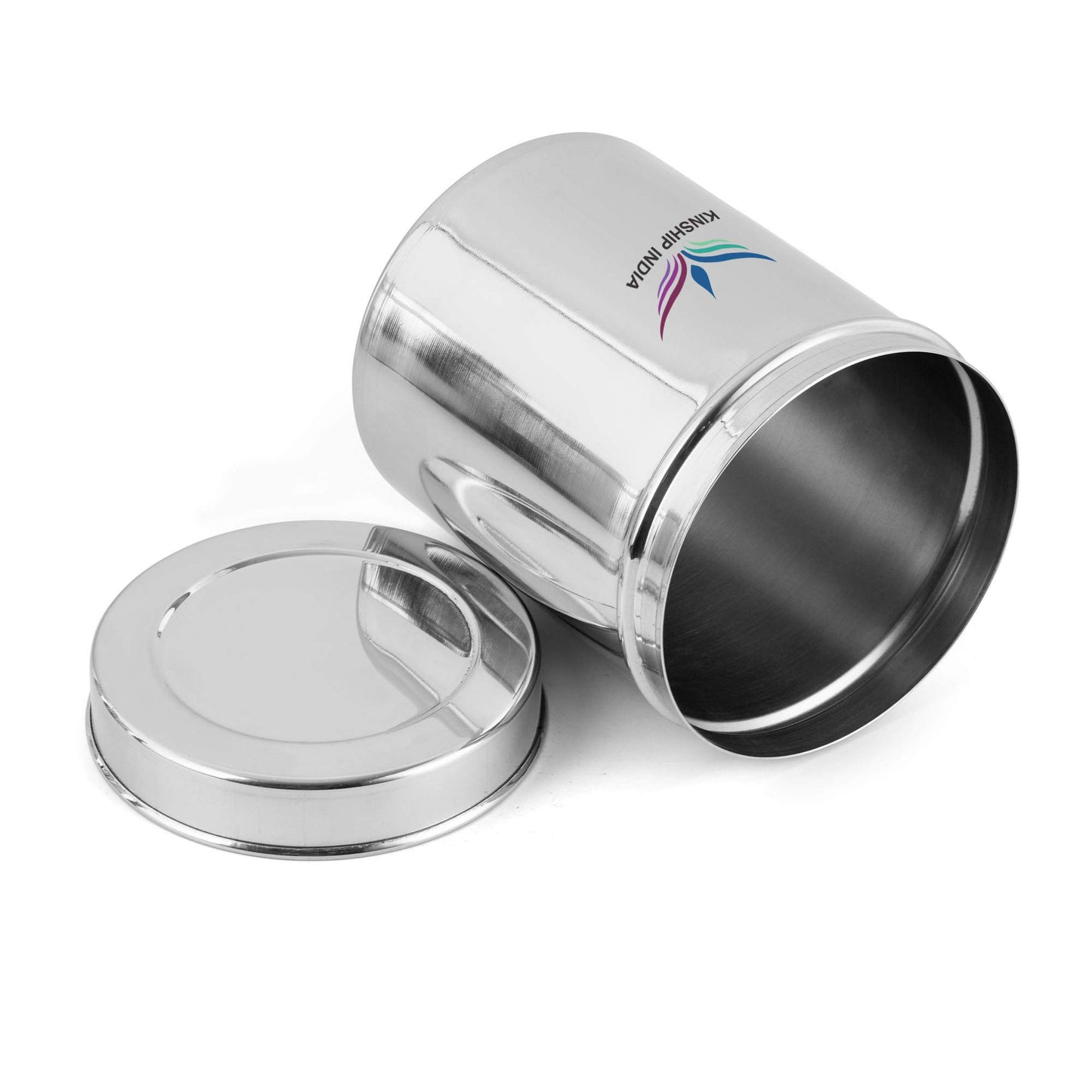 Stainless Steel Canister/Dabba - 3300 ml, 3 Pieces,