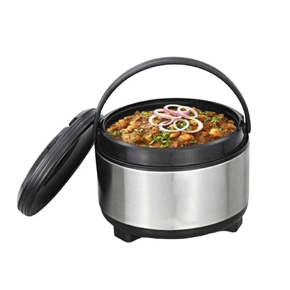 Stainless Steel Casserole Black 3500 ml